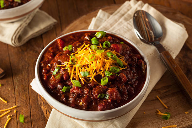 istock Homemade Organic Vegetarian Chili 486539196