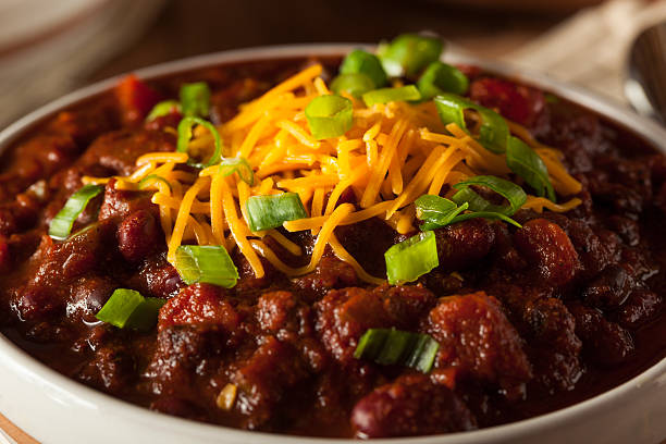 istock Homemade Organic Vegetarian Chili 486539254
