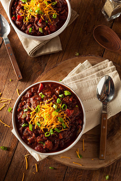 istock Homemade Organic Vegetarian Chili 486539302