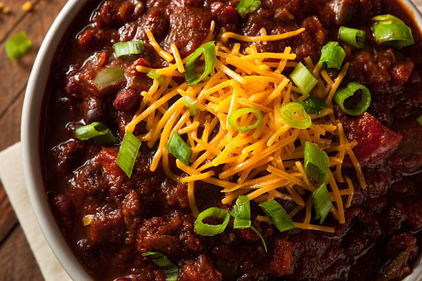 istock Homemade Organic Vegetarian Chili 486539358