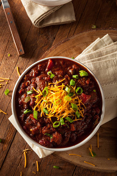 istock Homemade Organic Vegetarian Chili 486539392