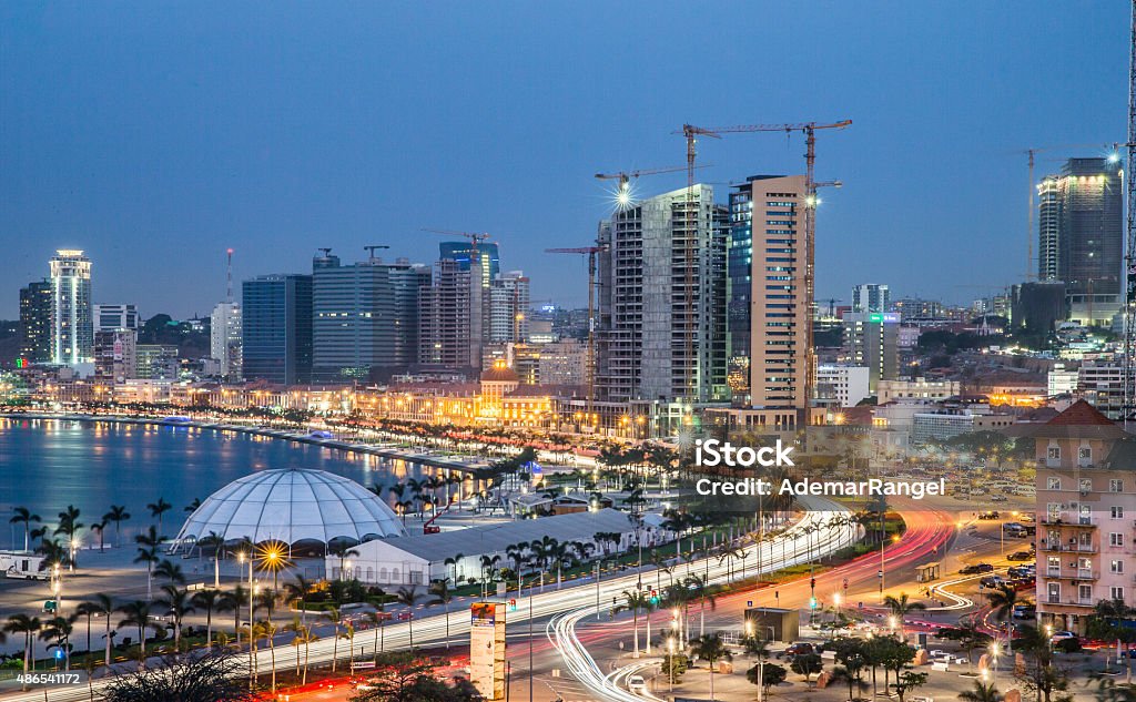 Luanda Bay Area Daylight LE Angola Stock Photo