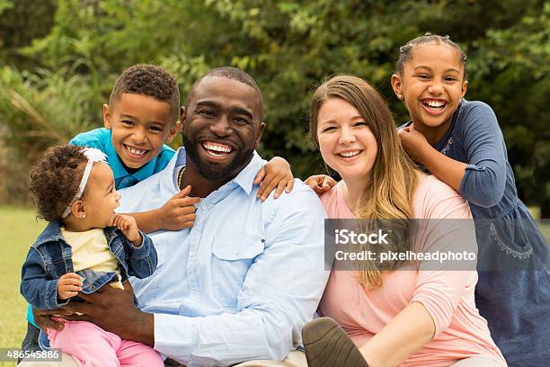 Multicultural Family Stock Photo - Download Image Now - Large Family, Family, Multiracial Group