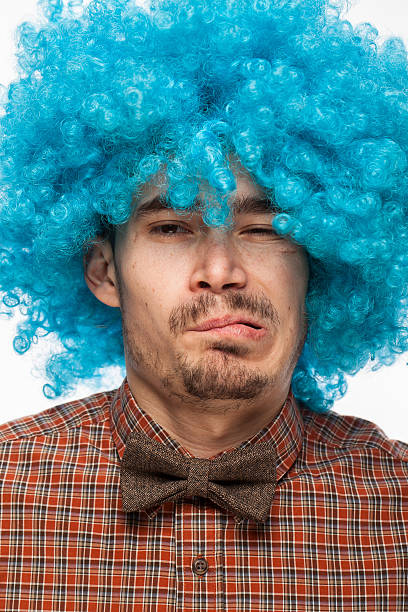 istock Funny portrait of a man with emotion on her face 486547629