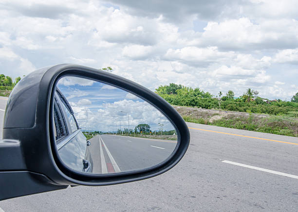 istock rear view of car mirror 486548684