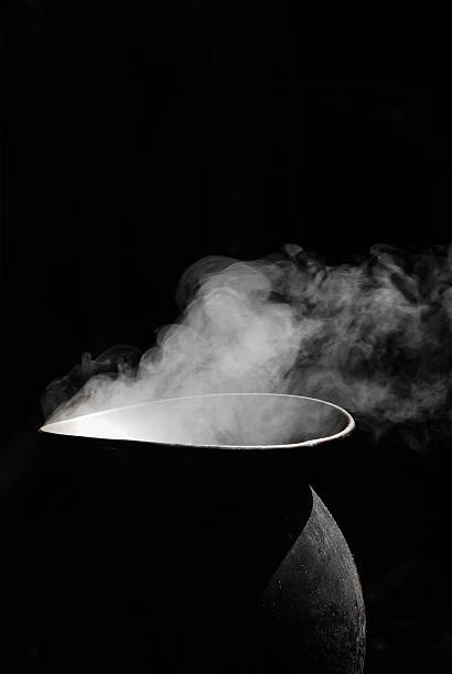 istock Steam and smoke over cooking pot 486549108