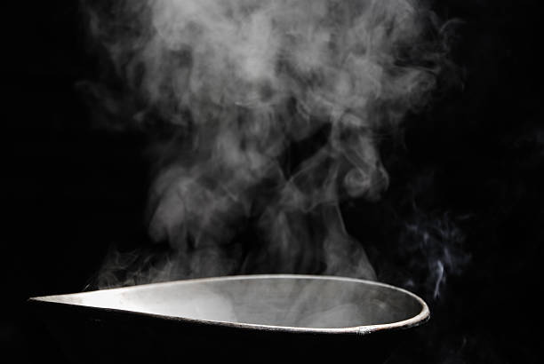 istock Steam and smoke over cooking pot 486549166