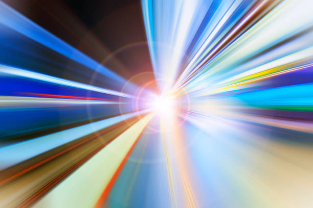 istock fast train traveling at high speed through a station 486549192