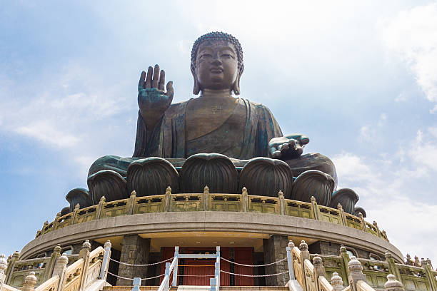 istock Tian Tan Buddha Statue Lantau Island 486551412