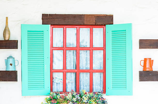 Vintage Window stock photo