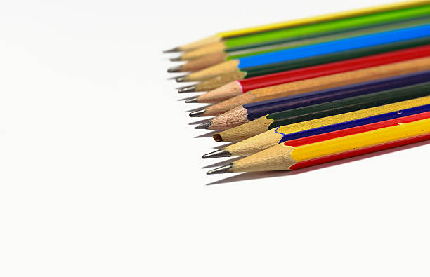 istock Pencils pour on the floor with one broken pencil 486553972
