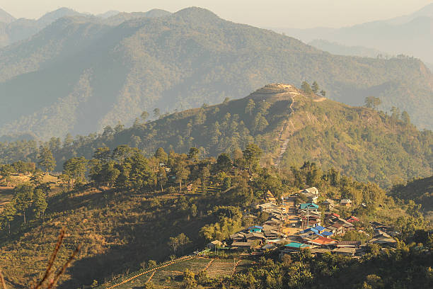 istock Doi Angkhang mountain, chiangmai, Thailand, strawberry field 486560090