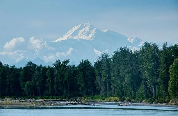 Mt. McKInley from the Talkeetna River