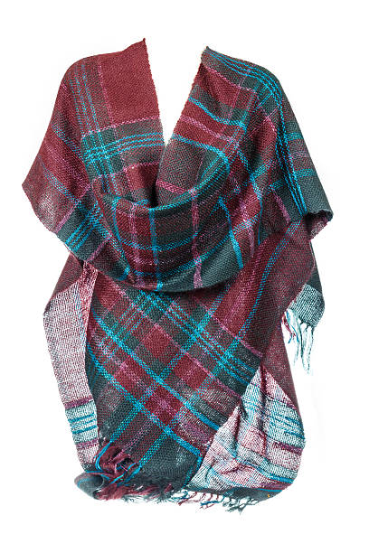istock Invisible mannequin model wearing colourful neckwear or scarf 486565166