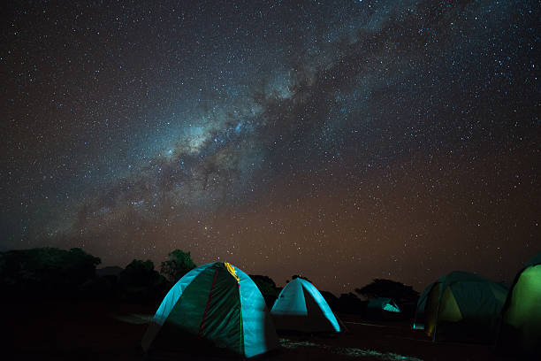 istock Milky way over camping site, Tanzania 486566743