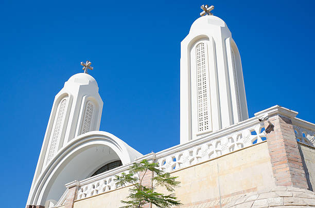Hurghada, Egypt - July 8, 2014:Coptic Orthodox Church in Egypt