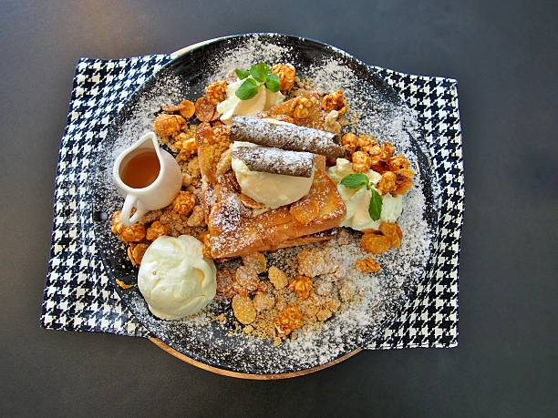 caramel honey toast