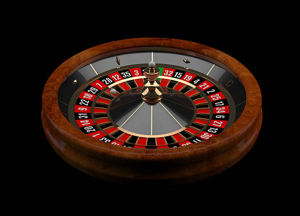 istock Casino Roulette 3D wheel 486569215