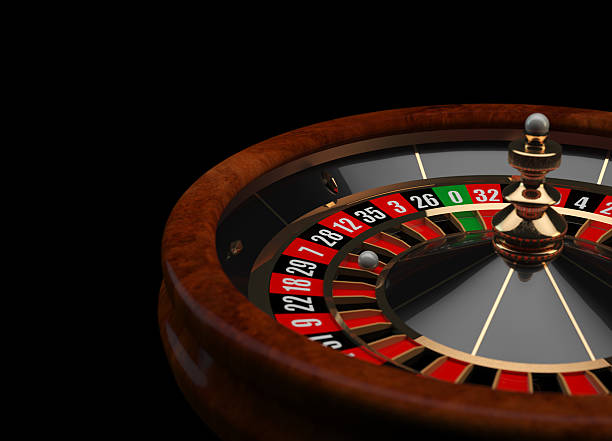 istock Casino Roulette 3D wheel 486569217