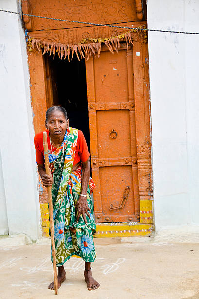 Portrait of Senior Indian Lady