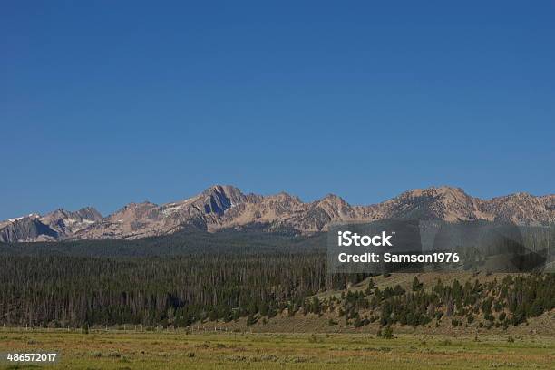 Sawtooth Sky Wilderness Stock Photo - Download Image Now - Extreme Terrain, Horizontal, Idaho