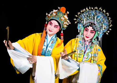 traditional chinese opera actor Portrait