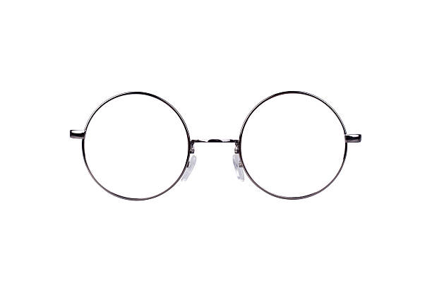 サークル眼鏡 - glasses ストックフォトと画像