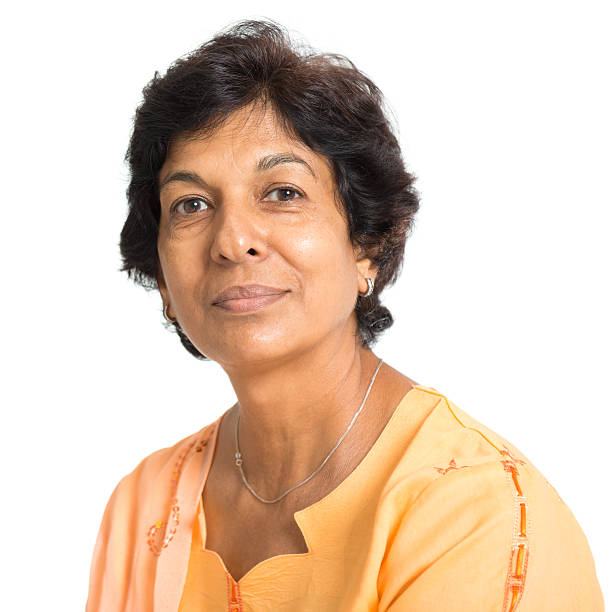 istock Indian mature woman 486578826