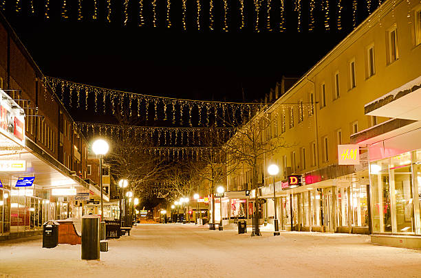 istock View of small swedish town 486587048