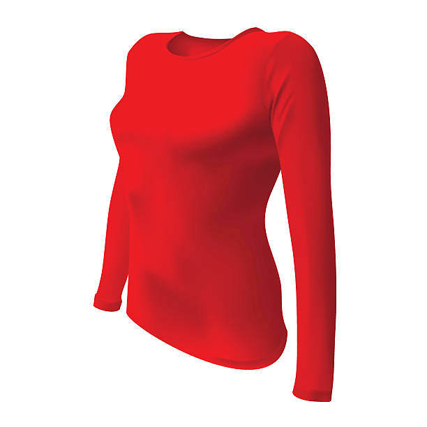 istock White women's T-shirt to advertise 486588620