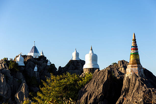 istock Group of little pagoda 486589612