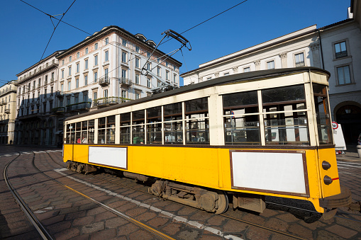 Lisbon, Portugal - Historic Elevador da Bica  in Bairro Alto district on a summer afternoon.