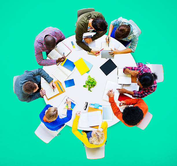 istock Group of Diverse People Working in a Team Concept 486591750