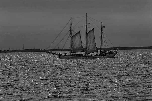Wooden Sailing Boat