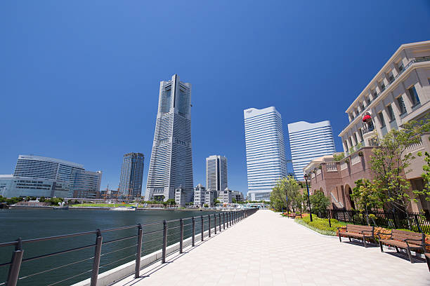 istock Yokohama Minato Mirai, Landmark Tower around 486593756