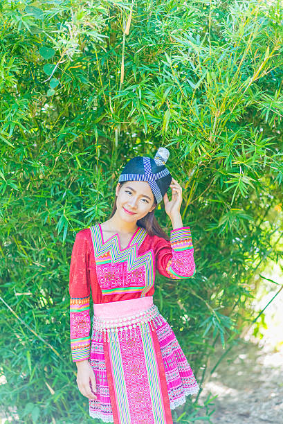 istock Mhong hill tribe woman 486594612