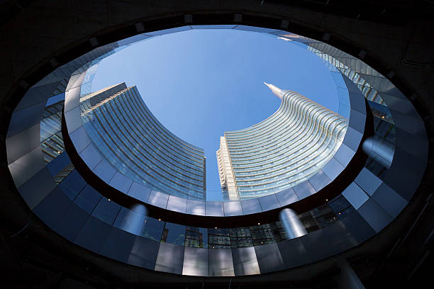 istock View of buildings from below 486598574