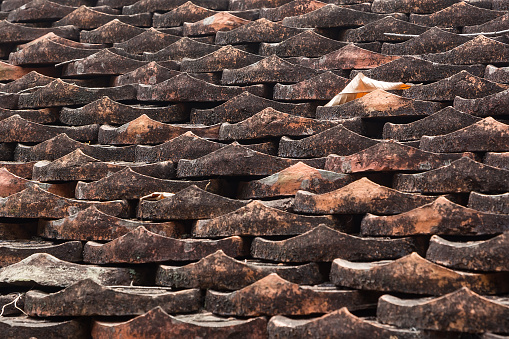 temple roof in Vietnam