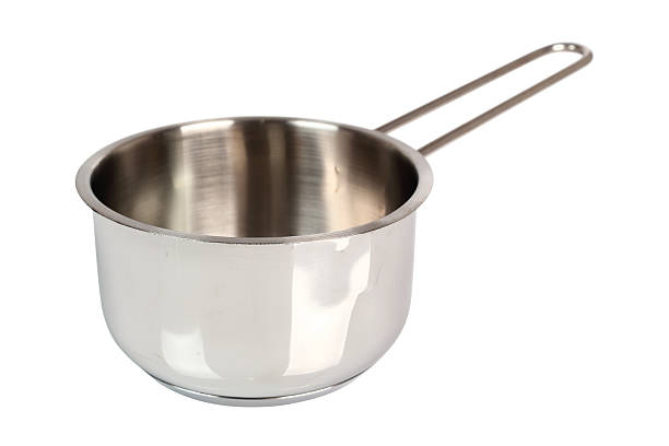istock Milk Pan Stainless Steel. Isolated with clipping path. 486598815