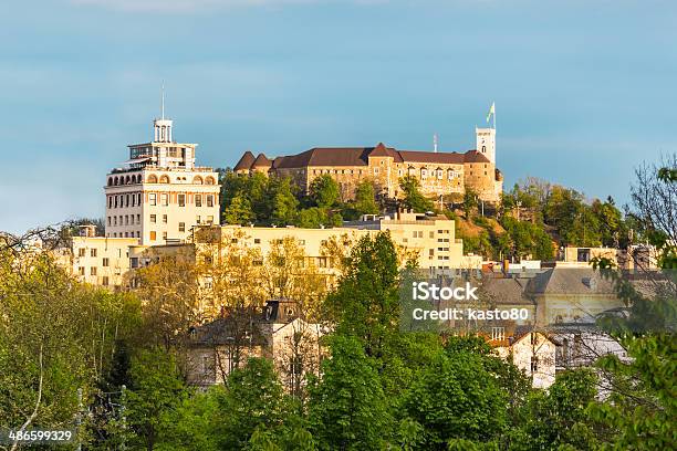 Panorama Of Ljubljana Slovenia Europe Stock Photo - Download Image Now - Castle, Ljubljana, Fort