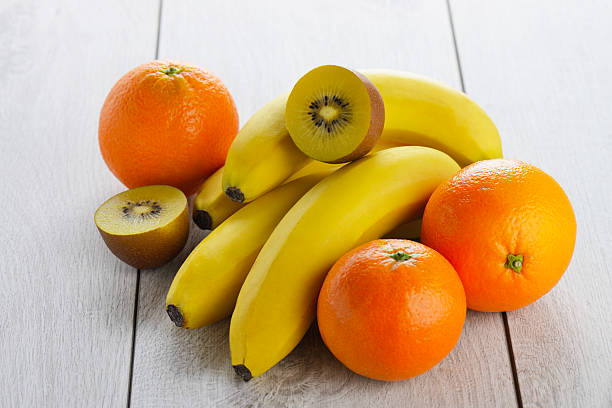 istock Fruits - Banana, Kiwi and Orange 486603451