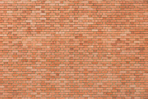 istock Red Yellowish brick wall Photoshop texture 486603951