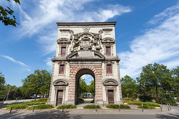 istock Waterpoort Arch in Antwerp, Belgium 486613348
