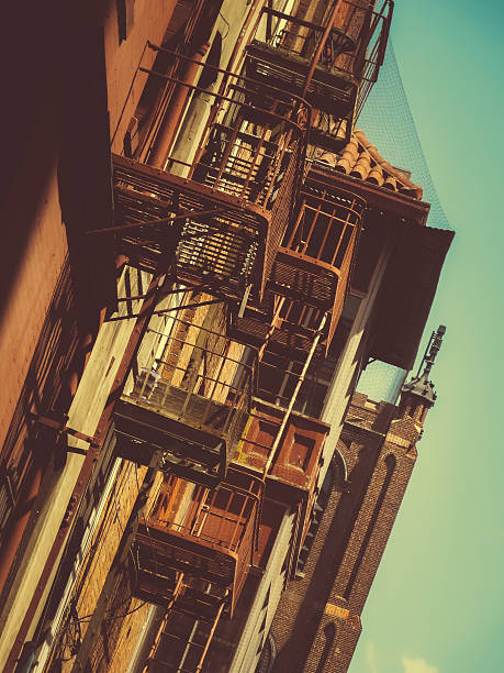 San Francisco Chiana Town with yellowish toning.