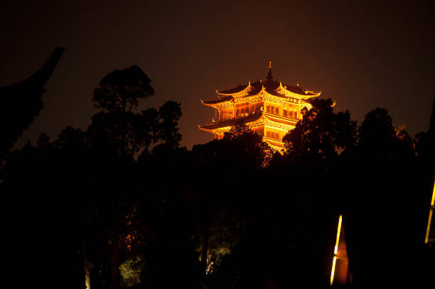istock Historical Lijiang Dayan old town at night. 486619471