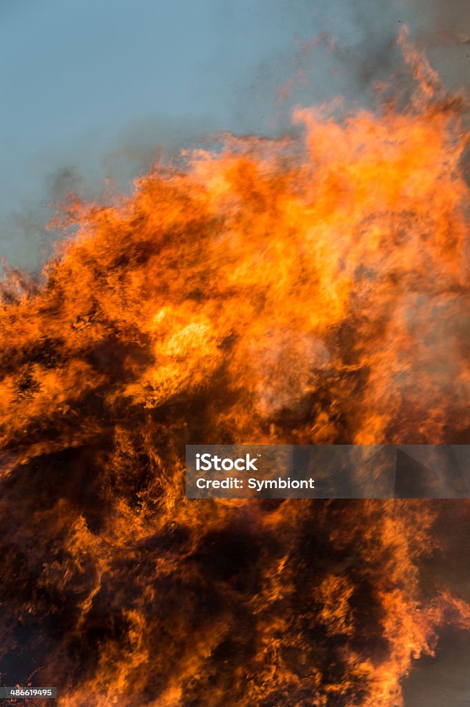 Explosion de feu - Photo de Accident et désastre libre de droits