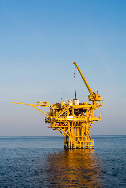 istock oil platform on the sea 486619525