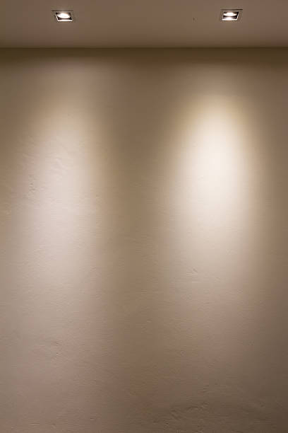 Zement Mauer und spotlight – Foto