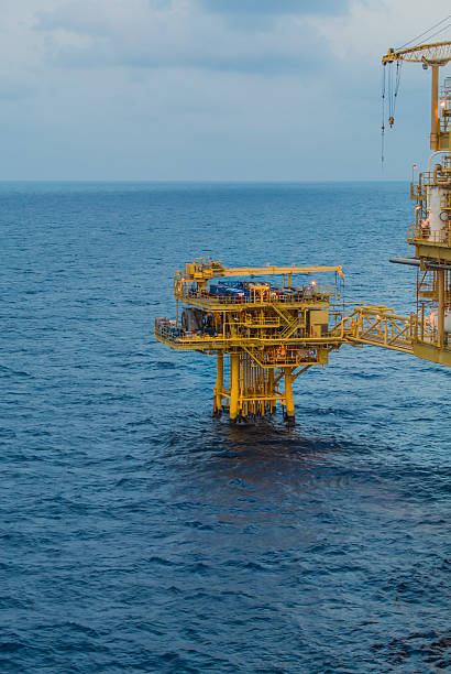 istock oil platform on the sea 486620757