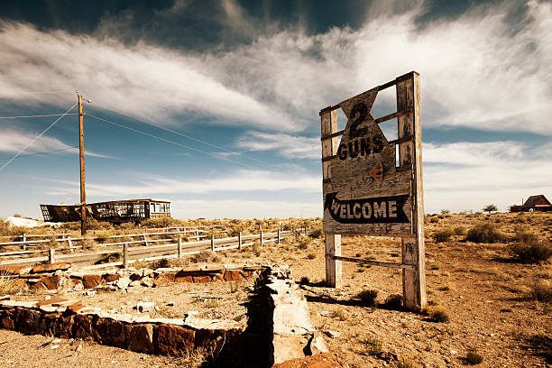 istock Two Guns Ghost Town along Route 66 486621016